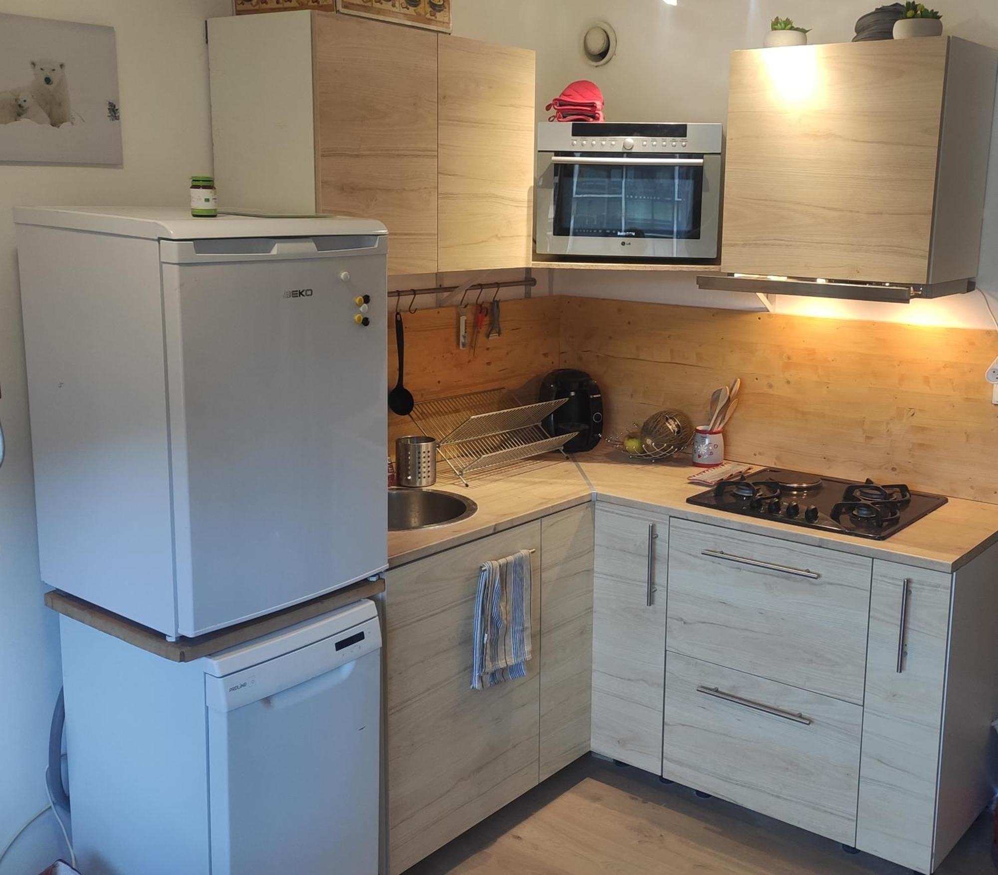 Bel Appartement 2/4 Pers, Au Pied Des Pistes 蒂涅 外观 照片