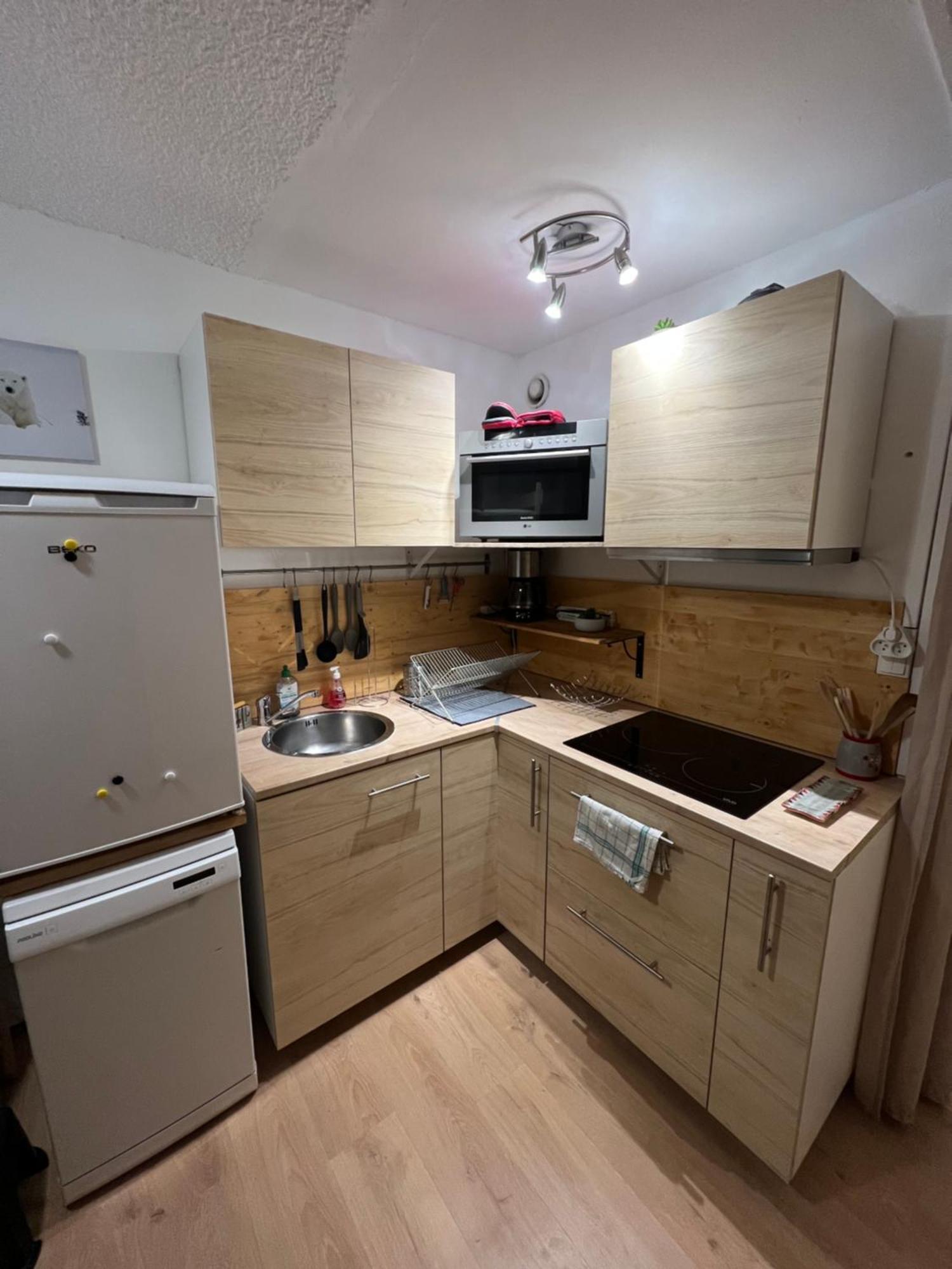 Bel Appartement 2/4 Pers, Au Pied Des Pistes 蒂涅 外观 照片